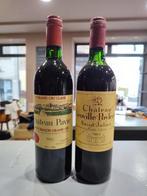 1985 Chateau Leoville-Poyferré & Chateau Pavie - Bordeaux,, Verzamelen, Nieuw