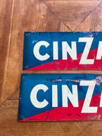 Cinzano / H.Philippault Montreuil - Plaque - Metaal, Antiek en Kunst