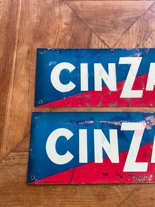 Cinzano / H.Philippault Montreuil - Plaque - Metaal, Antiek en Kunst, Curiosa en Brocante