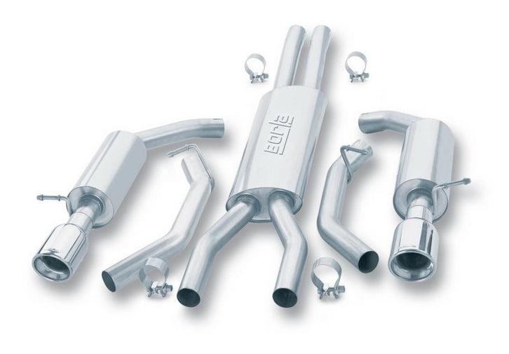 Borla 02 Ford Thunderbird SS Catback Exhaust - 140008, Auto-onderdelen, Uitlaatsystemen, Ophalen of Verzenden