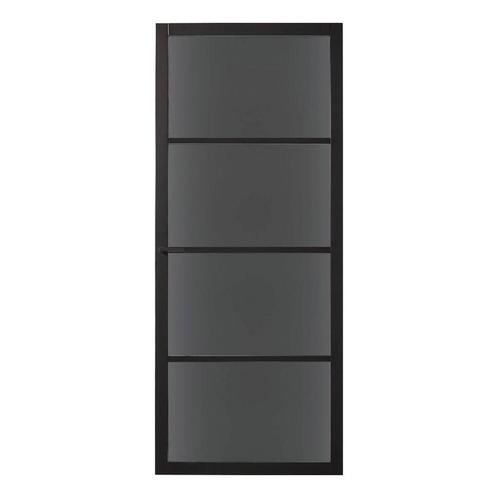 Skantrae binnendeur SSL4004 93x231,5 (Opdek rechtsdraaiend), Doe-het-zelf en Verbouw, Deuren en Horren, Nieuw, Glas, Hout, Binnendeur