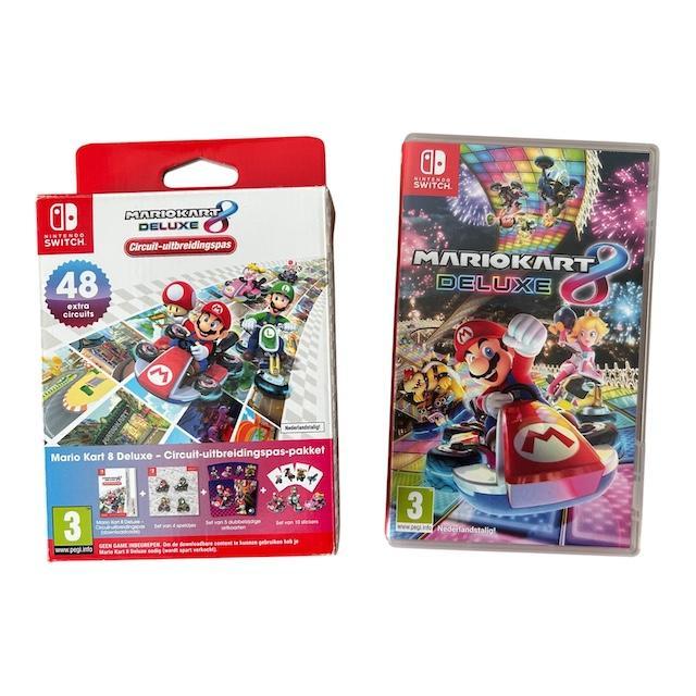 Mario Kart 8 Deluxe + Extras (Code Used) (SWITCH), Spelcomputers en Games, Games | Nintendo Switch, Verzenden