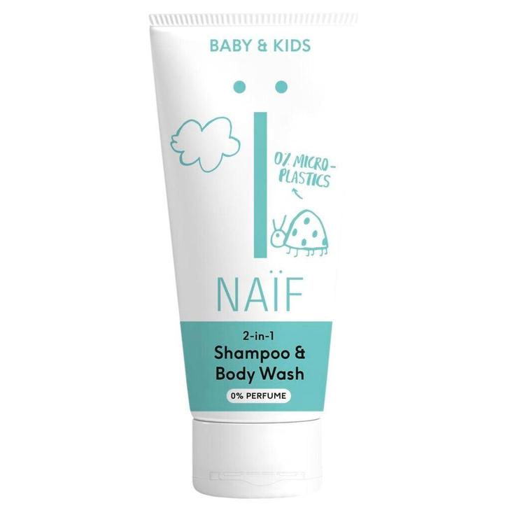 Naïf Baby & Kids 2-in-1 Shampoo & Body Wash, Kinderen en Baby's, Badjes en Verzorging, Nieuw, Verzenden