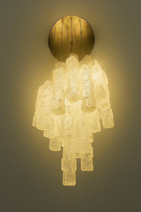 Fontana Arte - Zeroquattro - Lamp - ijs kubus - Staal - ICE, Antiek en Kunst, Antiek | Lampen