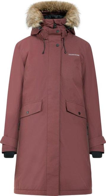 Didriksons ERIKA WNS PARKA 3 Dames Outdoorjas - Old rust - M beschikbaar voor biedingen