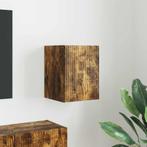 vidaXL TV Wandkast Gerookt eiken 30 x 31 x 40 cm Bewerkt, Huis en Inrichting, Minder dan 50 cm, Verzenden, Nieuw, Minder dan 100 cm