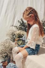 Lace Blouse Luna  White  Kanten Meisjes Blouse  Two You, Meisje, Trui of Vest, Nieuw