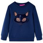 vidaXL Kindertrui 92 marineblauw, Verzenden, Nieuw
