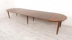 Vintage eettafel | XXL | Palissander | Uitschuifbaar 414 cm, Huis en Inrichting, Tafels | Eettafels, 100 tot 150 cm, 200 cm of meer