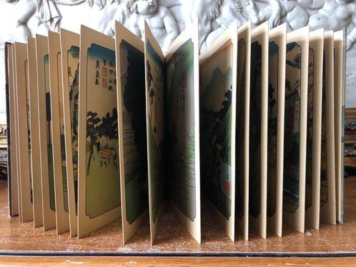 Hiroshige Utagawa, Eisen Keisai - A Rare Album of, Antiek en Kunst, Antiek | Boeken en Bijbels