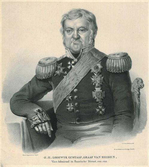 Portrait of Lodewijk Sigismund Vincent Gustaaf, (...), Antiek en Kunst, Kunst | Etsen en Gravures
