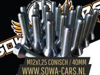 Wielbouten M12x1,25 Conisch 40mm ( M12 x 1,25 ), Verzenden