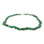 Edelsteen Splitketting Groene Jade (45 cm), Sieraden, Tassen en Uiterlijk, Kettingen, Verzenden, Nieuw