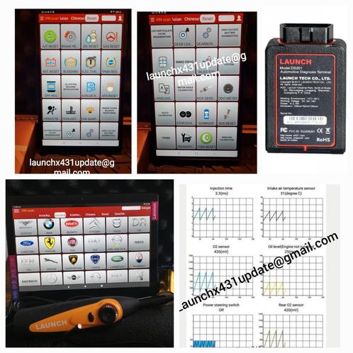 Launch X431 pro universeel uitleesapparaat bluetooth tester, Auto diversen, Autogereedschap, Nieuw, Verzenden