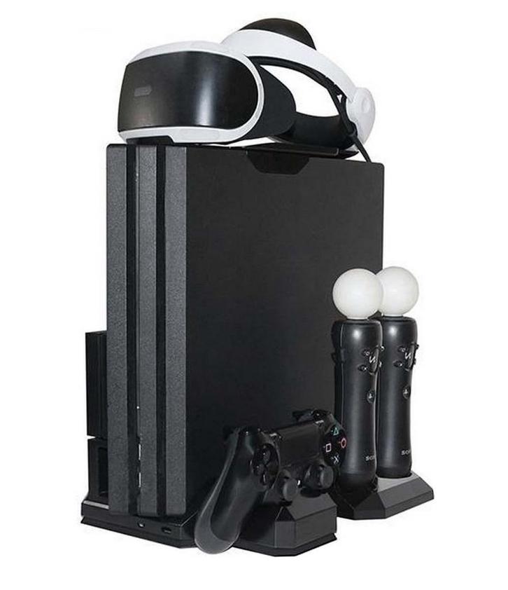 Multifunctionele Cooling Stand voor PS4 Pro & VR Bril -, Spelcomputers en Games, Spelcomputers | Sony PlayStation Consoles | Accessoires