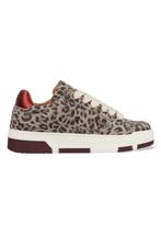 DWRS Whitby Leopard J6972-02-4568 Bordeaux Rood / Grijs-39, Kleding | Dames, Schoenen, Verzenden, Nieuw, Rood