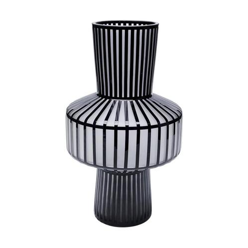 *WOONWINKEL* Kare Design Roulette 42 Glazen Vaas Art Deco, Huis en Inrichting, Woonaccessoires | Overige, Nieuw, Verzenden