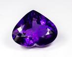 Zonder minimumprijs Amethist - 31.45 ct - Gem Report Antwerp, Sieraden, Tassen en Uiterlijk, Edelstenen, Nieuw