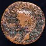 Romeinse Rijk. Tiberius for Divus Augustus. Dupondius Minted, Postzegels en Munten, Munten | Europa | Niet-Euromunten