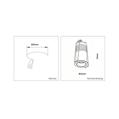 BWS Inbouwspot LED Lucina, Doe-het-zelf en Verbouw, Sanitair, Ophalen of Verzenden