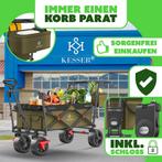 KESSER® Bolderkar - Opvouwbaar - Bolderwagen - Khaki, Caravans en Kamperen, Verzenden, Nieuw