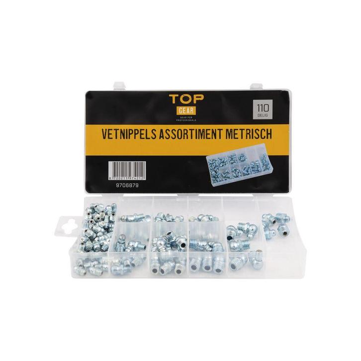Smeernippels metrisch Assortiment 110.dlg, Doe-het-zelf en Verbouw, Kratten en Dozen, Nieuw, Verzenden