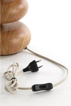 2dekans | Light & Living Tafellamp Danialo - Naturel - Ø22cm, Ophalen of Verzenden, Zo goed als nieuw