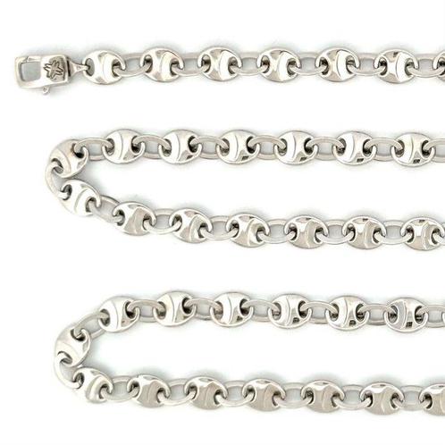 Handmade - Halsketting - Catena piena - 10.5 g - 18 karaat, Sieraden, Tassen en Uiterlijk, Kettingen