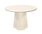 Ronde Beige Eettafel Brix Clubs Sandy – 130 cm | Beton Cir, Huis en Inrichting, Tafels | Eettafels, Ophalen, Nieuw