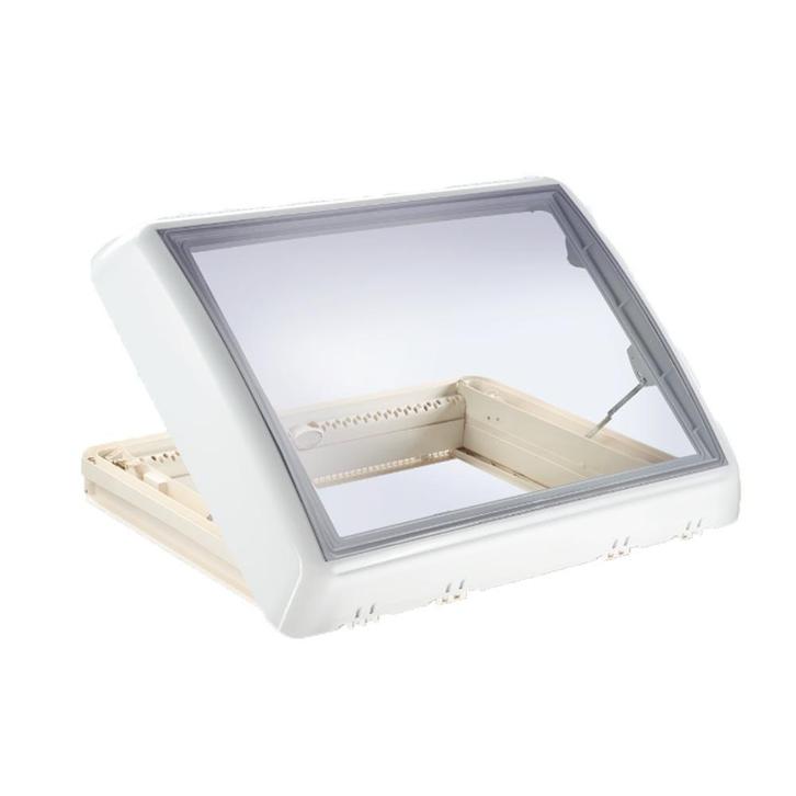 Dometic Midi Heki Style 70x50cm Slinger/Ventilatie Crèmewit, Caravans en Kamperen, Camper-accessoires, Nieuw, Ophalen of Verzenden