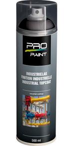 Pro paint industrie lak deklaag 500 ml, diepzwart, 9005 hg, Verzenden, Nieuw