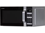 Sharp R860S - Combi-magnetron - Zilver, Verzenden, Zo goed als nieuw