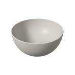 Ronde Waskom Opbouw Salenzi Unica Round 40x20 cm Mat Grijs, Ophalen of Verzenden, Nieuw, Overige typen