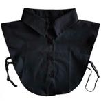 Zwart los blouse kraagje met puntkraag kopen | Dames & Heren, Nieuw, Maat 38/40 (M), Losse Blouse Kraagjes, Zwart