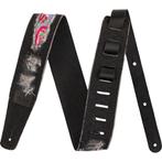 Fender x Wrangler® Ripped Denim Strap Black gitaarband, Verzenden, Nieuw