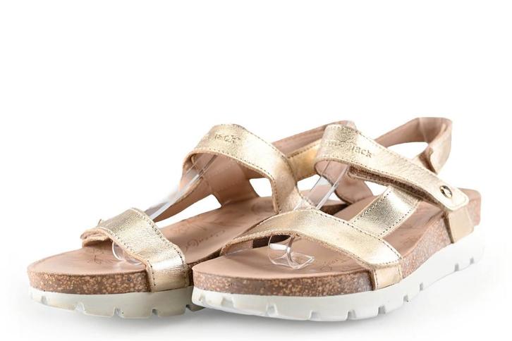 Panama Jack Sandalen in maat 37 Goud, Kleding | Dames, Schoenen, Overige kleuren, Zo goed als nieuw, Sandalen of Muiltjes, Verzenden