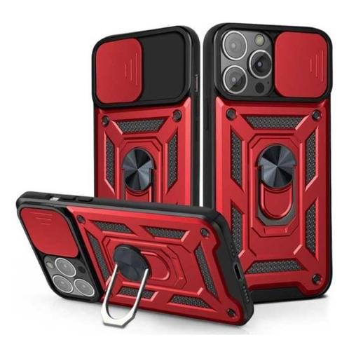 iPhone 14 - Armor Hoesje met Kickstand en Camera Bescherming, Telecommunicatie, Mobiele telefoons | Hoesjes en Frontjes | Apple iPhone