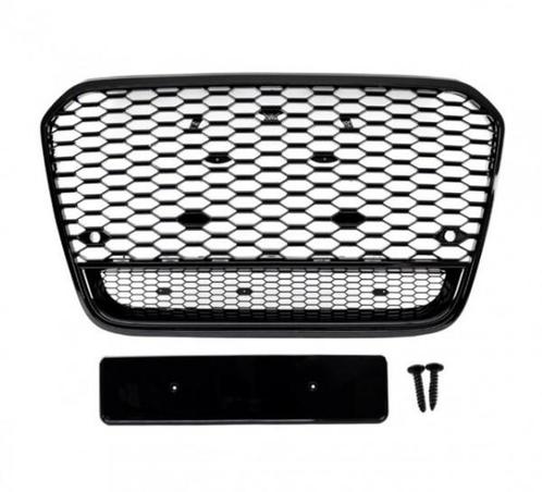 Grill Audi A6 C7 15-18 RS Look DTM Glans Zwart, Auto-onderdelen, Overige Auto-onderdelen, Ophalen of Verzenden