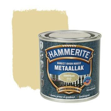 Hammerite Metaallak Goud H170 Hamerslag 250 ml, Doe-het-zelf en Verbouw, Verf, Beits en Lak, Nieuw, Ophalen of Verzenden