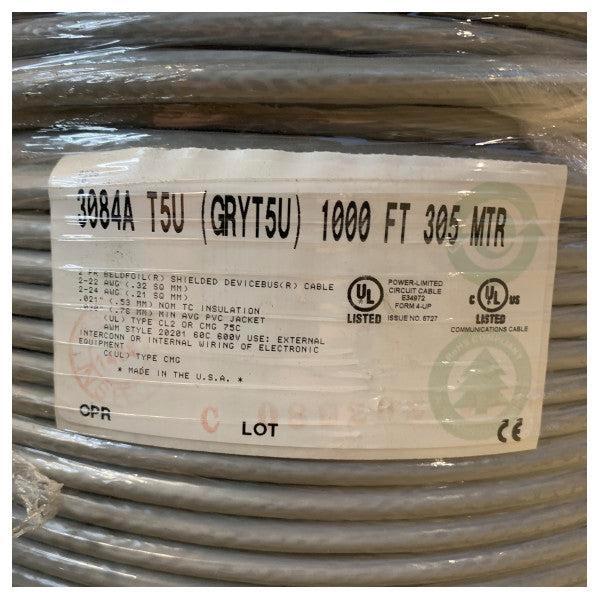 Bieden: Belden 3084A Marine T5U CAN Bus Cable, Watersport en Boten, Navigatiemiddelen en Scheepselektronica, Kabel of Apparatuur