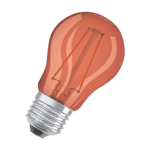 Osram LED kogellamp gekleurd E27 1.6W Oranje Niet-Dimbaar..., Huis en Inrichting, Lampen | Overige, Nieuw, Ophalen of Verzenden