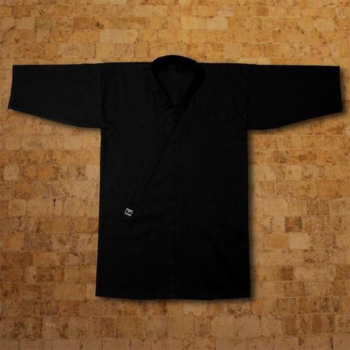 TONBO iaido gi PREMIUM, black (cotton), Sport en Fitness, Vechtsporten en Zelfverdediging, Nieuw, Verzenden