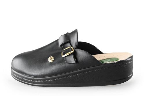 Pronti Instappers in maat 38 Zwart | 10% extra korting, Kleding | Dames, Schoenen, Zwart, Zo goed als nieuw, Instappers, Verzenden