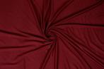 Viscose tricot – Bordeaux rood, 200 cm of meer, Nieuw, Overige materialen, Ophalen of Verzenden