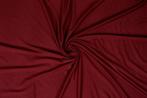 Viscose tricot – Bordeaux rood, Overige materialen, 120 cm of meer, Ophalen of Verzenden, Rood