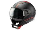 Helm Vito Jethelm met zonnevizier Lavori mat zwart / rood..., Ophalen of Verzenden, Nieuw