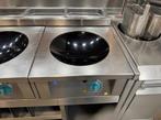 Bohner inductie wok – professioneel (14 stuks beschikbaar), Ophalen of Verzenden, Gebruikt, Fornuis, Frituur en Grillen