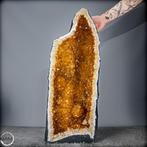 Zeldzame Citrien Kathedraal Druse 33.6KG uit Brazilië -, Verzamelen, Mineralen en Fossielen