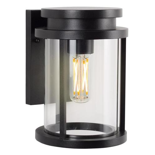 Sydney Muurlamp Zwart met LED Buitenverlichting, Tuin en Terras, Buitenverlichting, Verzenden