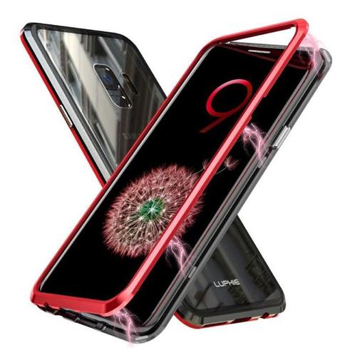 Samsung Galaxy A8 2018 Magnetisch 360° Hoesje met Tempered, Telecommunicatie, Mobiele telefoons | Hoesjes en Frontjes | Samsung